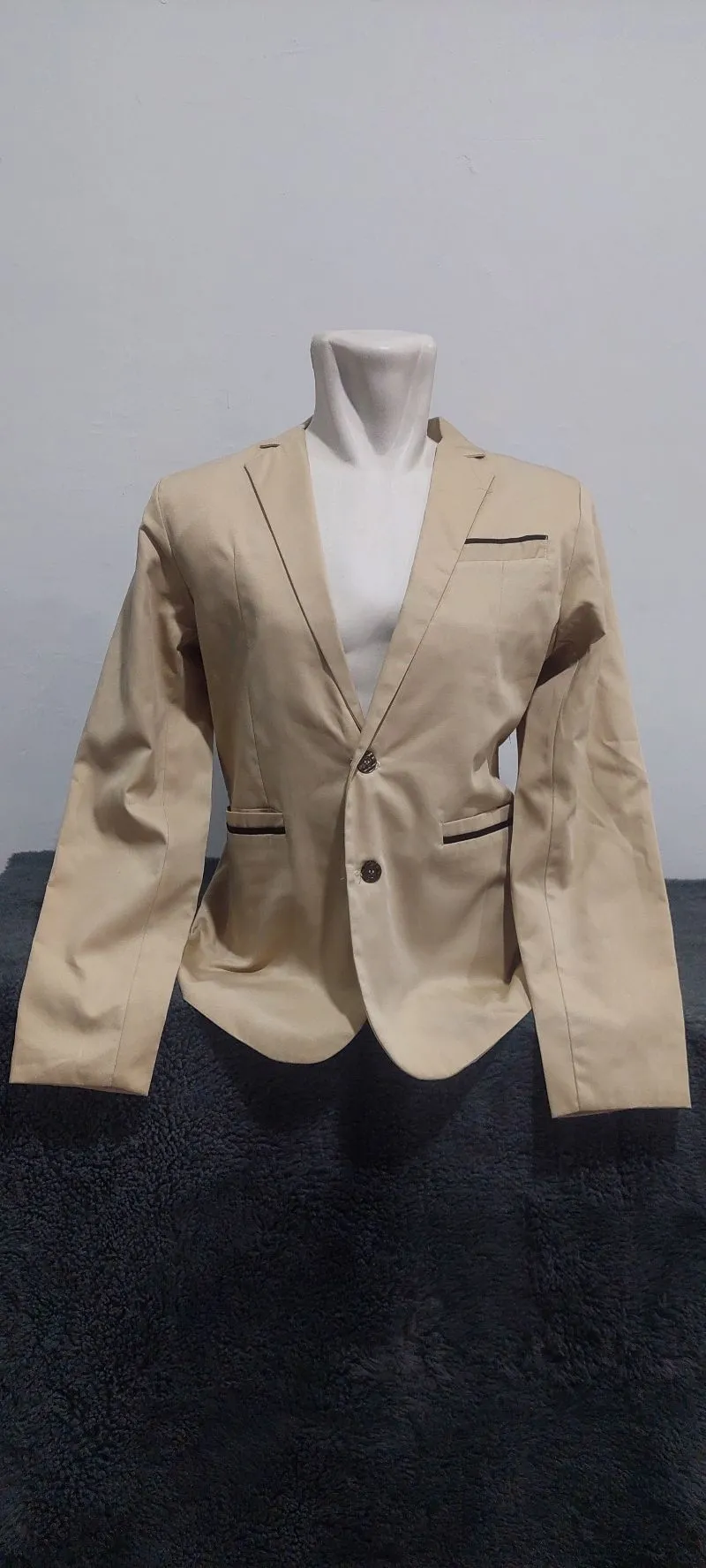 Casual Suit Pria cream photo 1