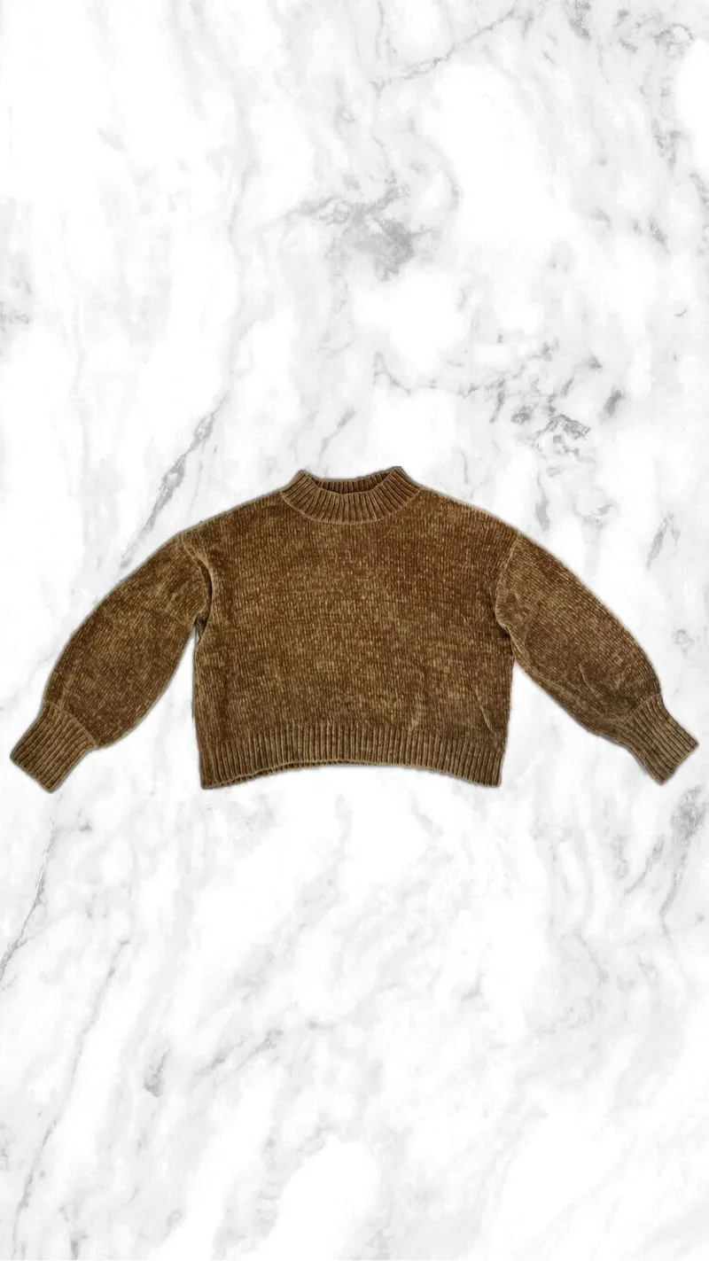 Casual Sweater Wanita gold photo 1