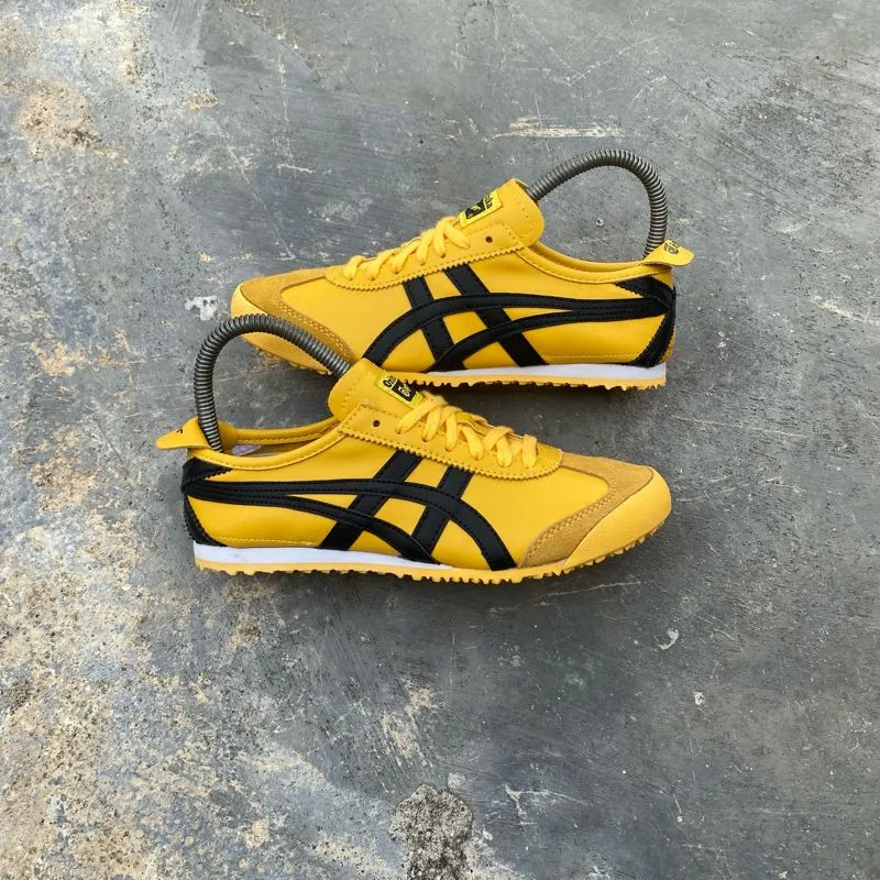 Onitsuka Tiger Casual Sneakers Wanita black yellow photo 1