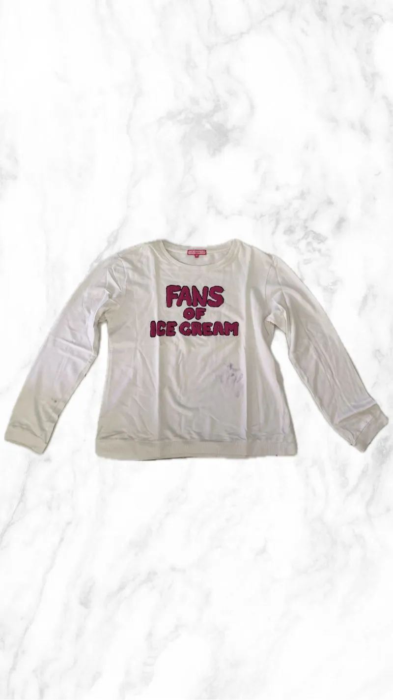 Ninety Degrees Sportswear Casual Sweater Wanita white photo 1