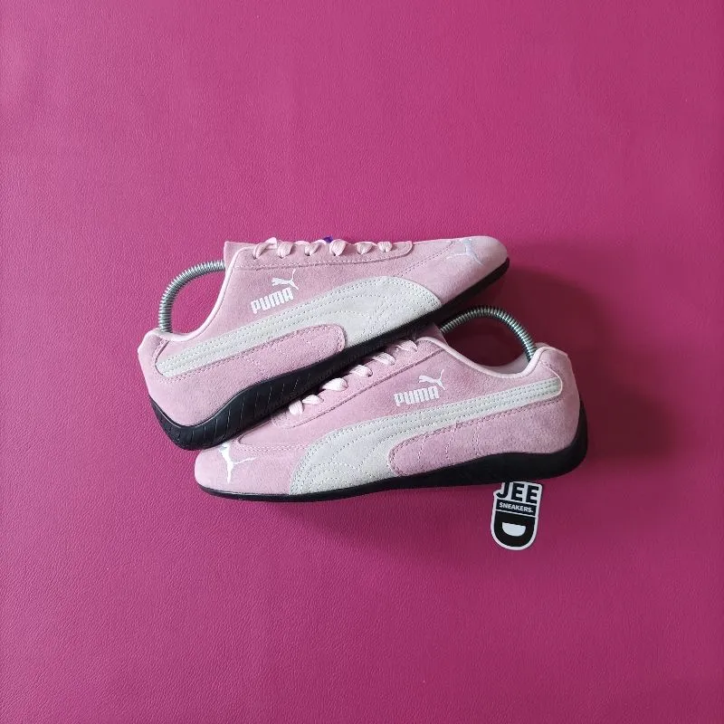 Puma Streetwear Casual Sneakers Wanita white pink photo 1
