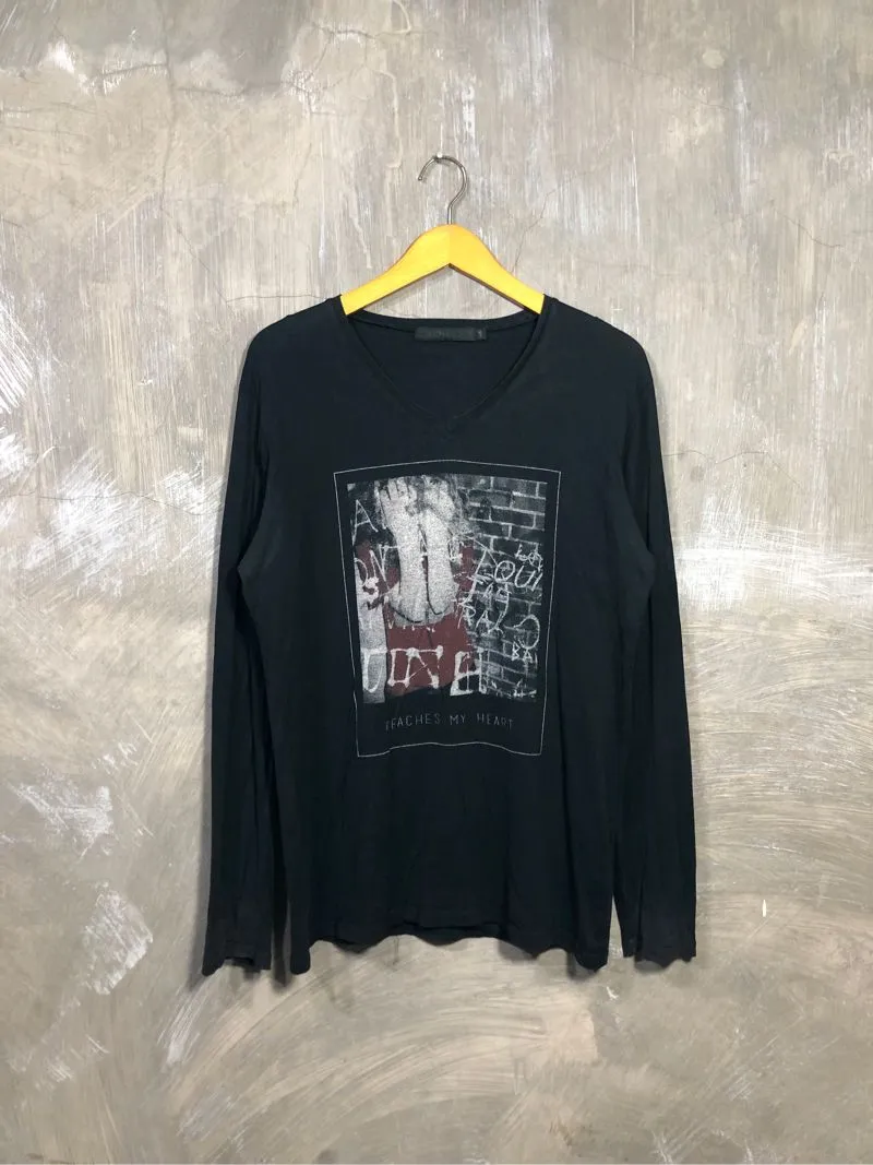 FUGA Streetwear Avant Garde T-shirt Pria black photo 1