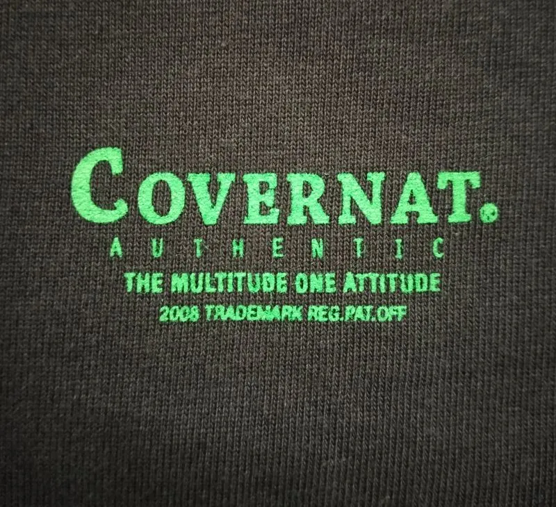 Covernat Casual T-shirt Pria gray photo 1