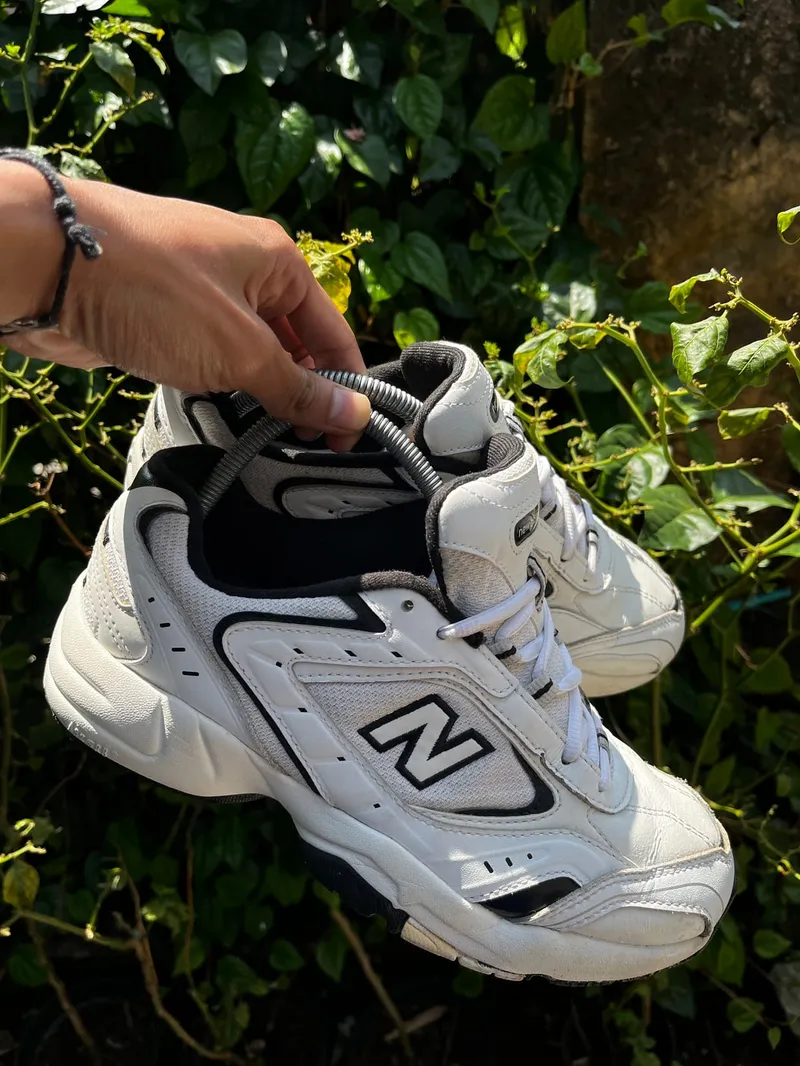 New Balance Sportswear Casual Sneakers Pria white photo 1
