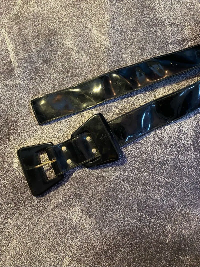 Streetwear Y2K Belt Wanita black photo 1