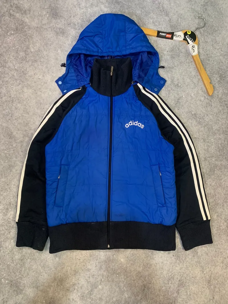 Adidas Casual Track jacket Pria blue photo 1