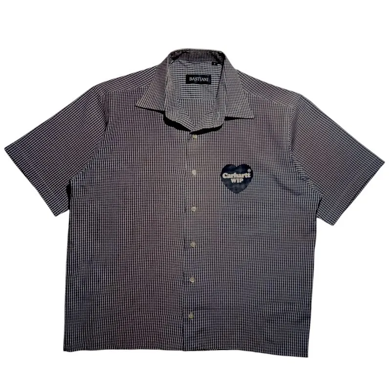 Casual Reworked Casual shirt Pria brown photo 1