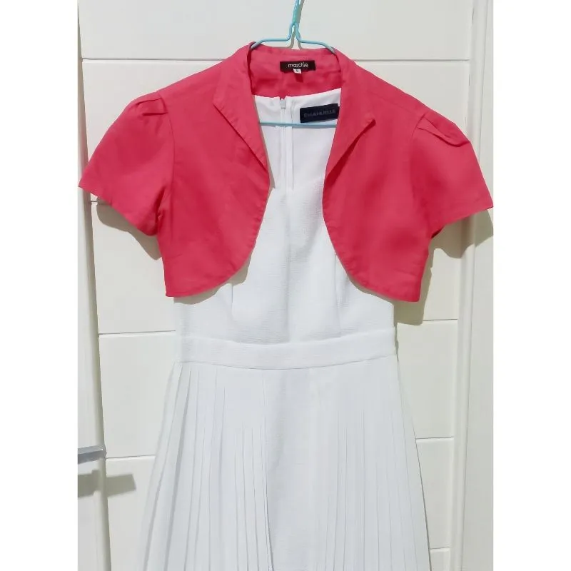 Minimalist Casual Cardigan Wanita red photo 1
