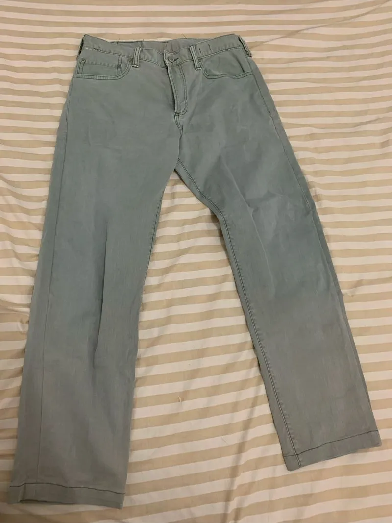 GAP Casual Casual pants Pria green gray photo 1