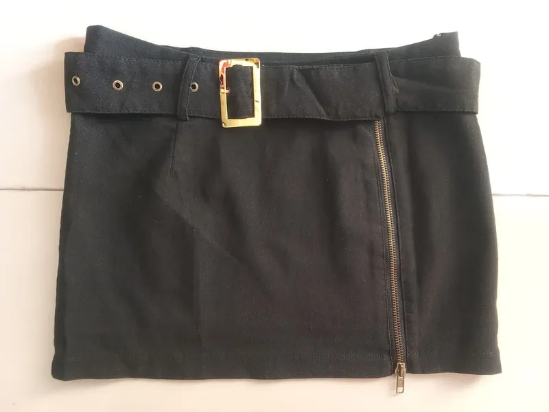 Casual Skirt Wanita black photo 1