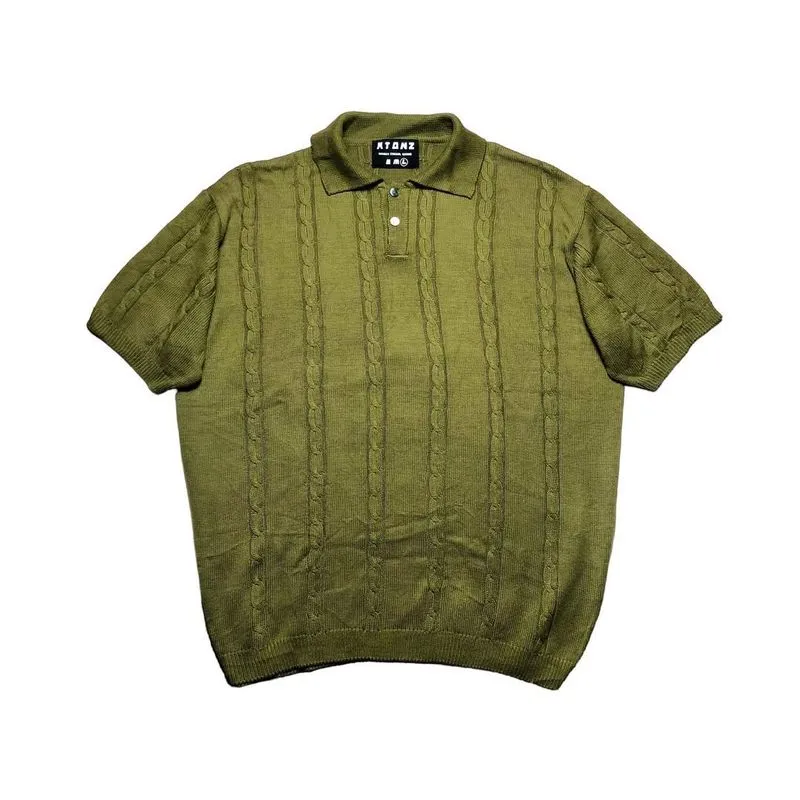 Y2K Minimalist Sweater Pria green photo 1