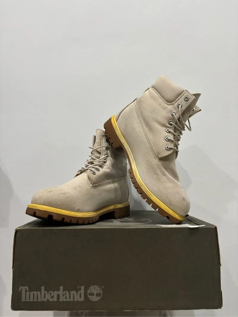 Timberland Casual Boots Pria white photo 1