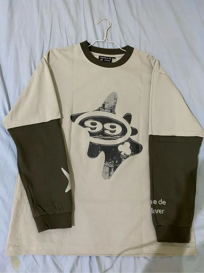Chambre De La Vain Streetwear Tracksuit Pria gray photo 1