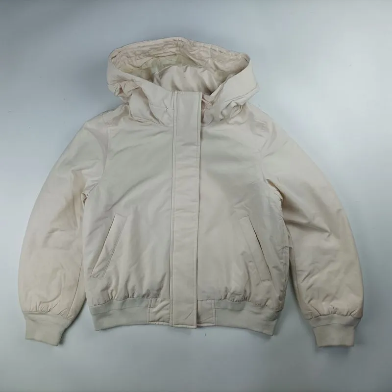 Uniqlo Casual Bomber jacket Pria cream photo 1