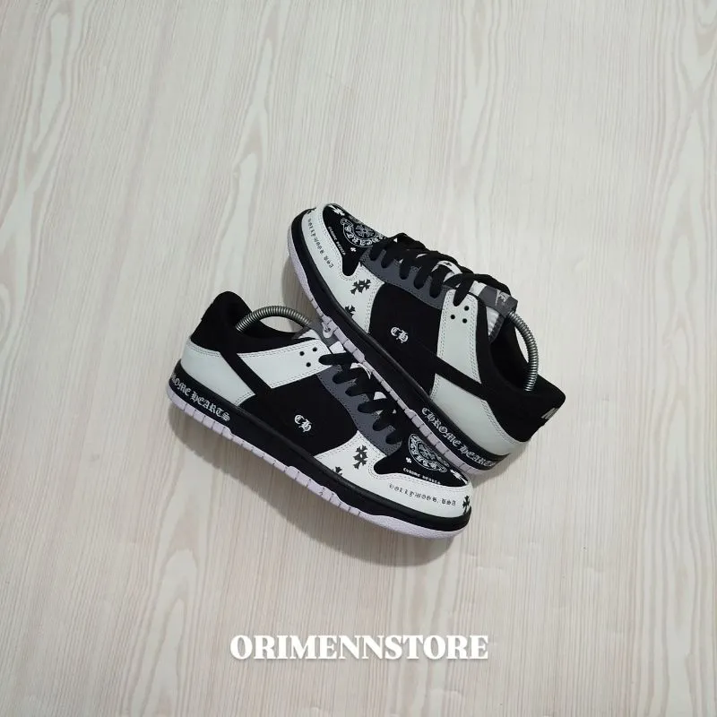 Nike Casual Sneakers Pria white black photo 1