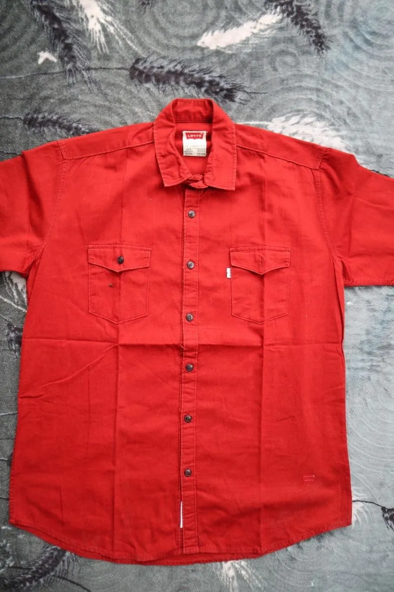 Levi's Casual Formal shirt Pria red photo 1