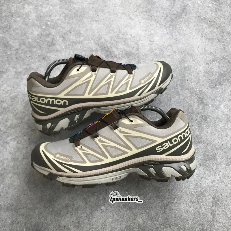 Salomon Casual Sneakers Pria cream tan photo 1
