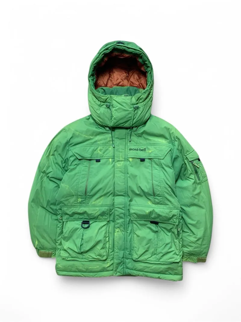 Montbell Streetwear Sportswear Puffer jacket Pria green photo 1