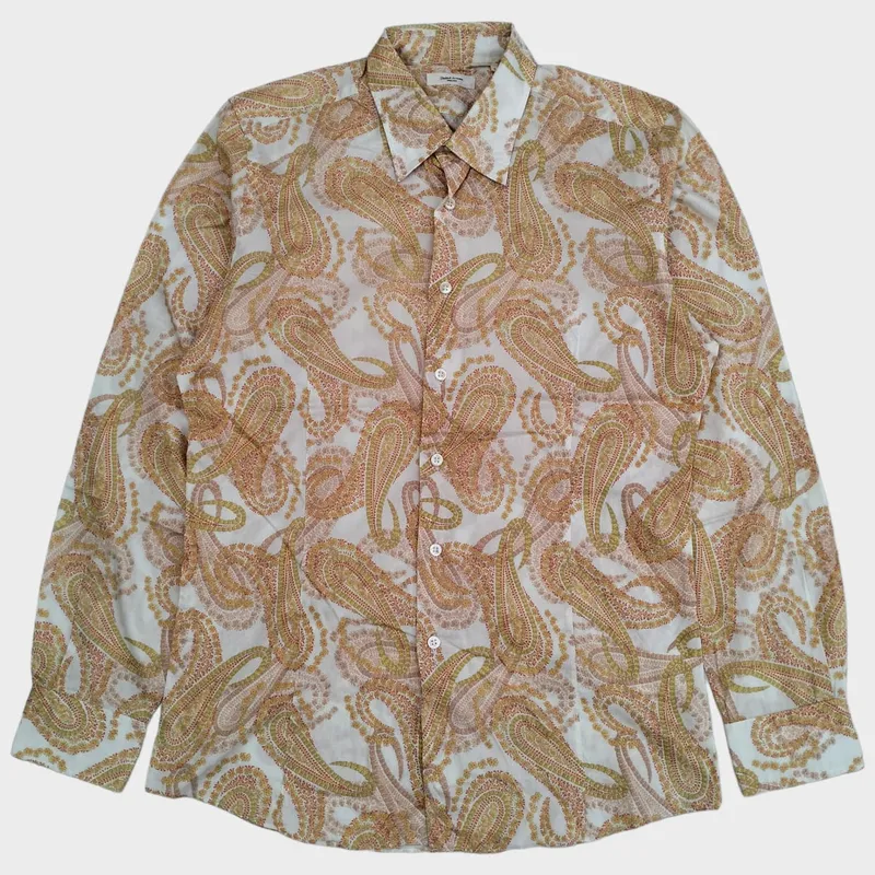 Kemeja beauty&youth united arrows paisley print photo 1