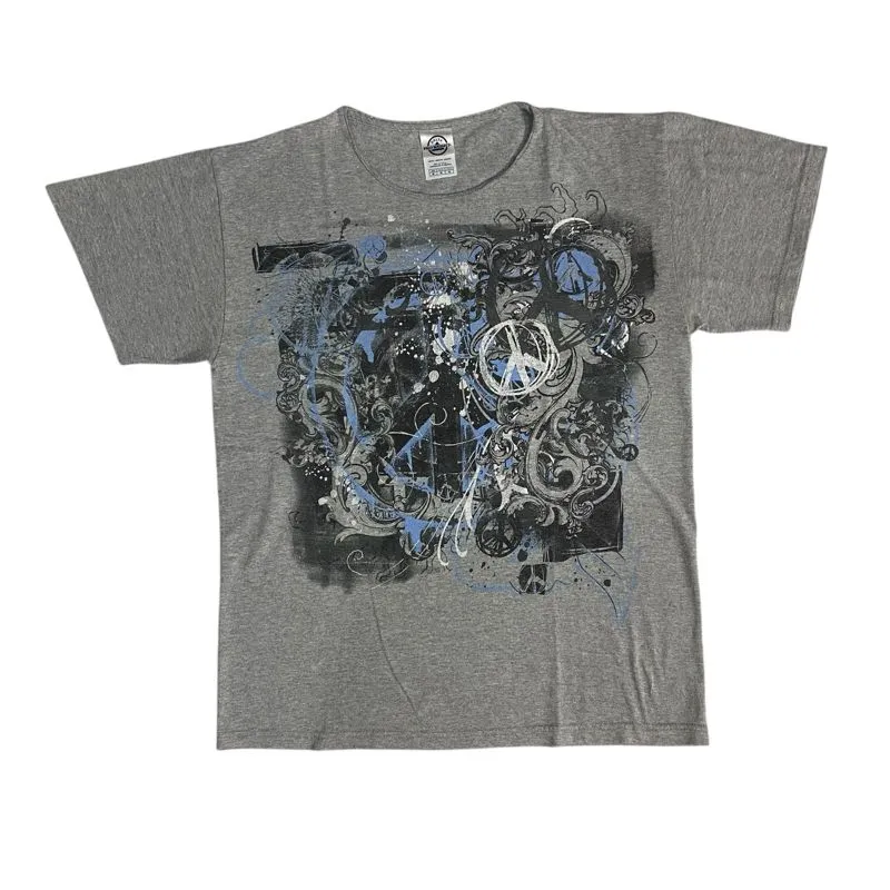 Vintage Grunge T-shirt Pria gray photo 1