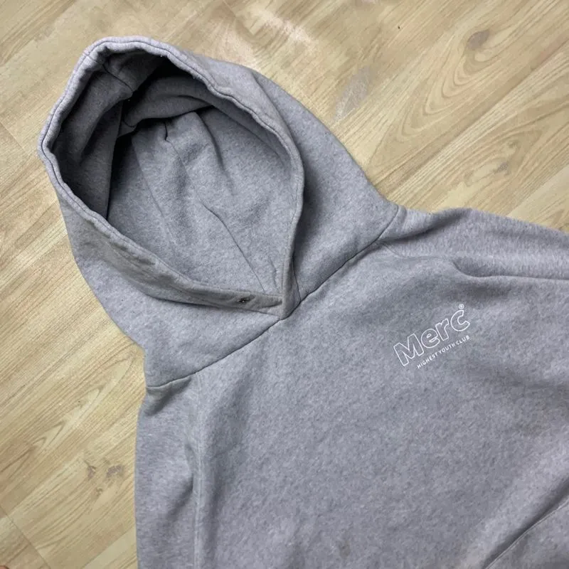 Streetwear Hoody Pria gray photo 1