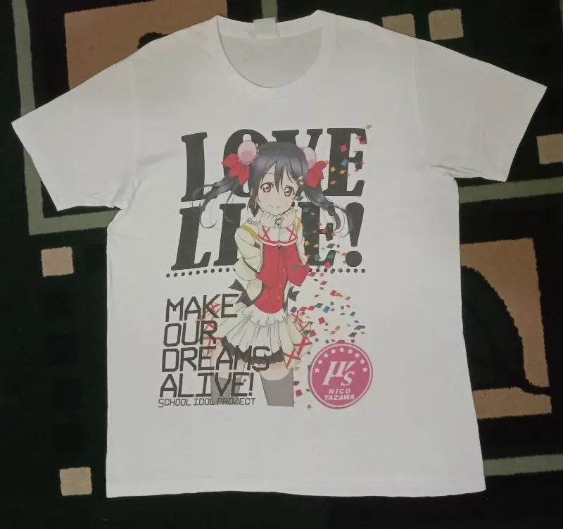 Japanese brand Cosplay Casual T-shirt Pria white photo 1