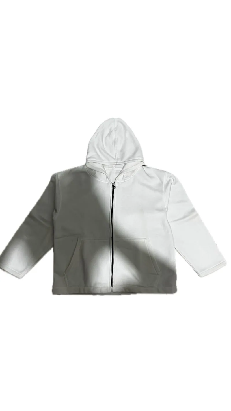 Streetwear Casual Hoody Pria white photo 1