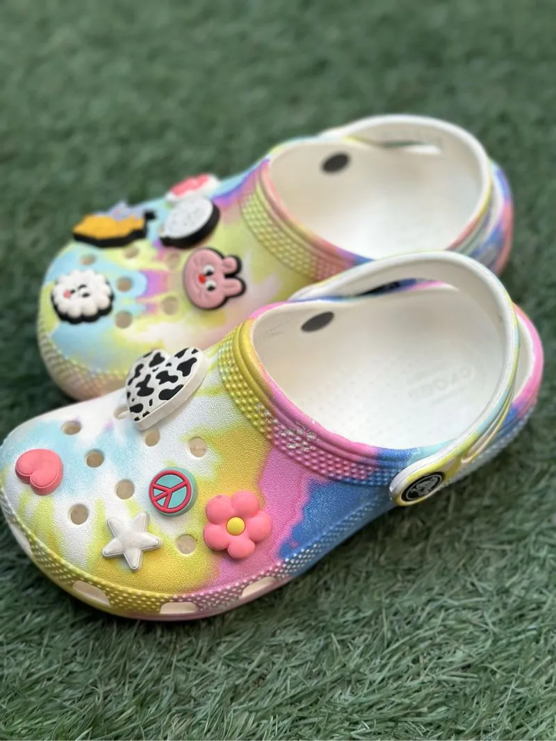 Crocs Casual Sandals & slide Kids multicolor white photo 1
