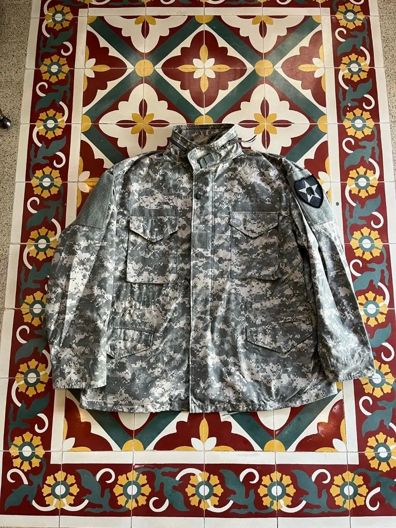 Casual Parka Pria gray photo 1