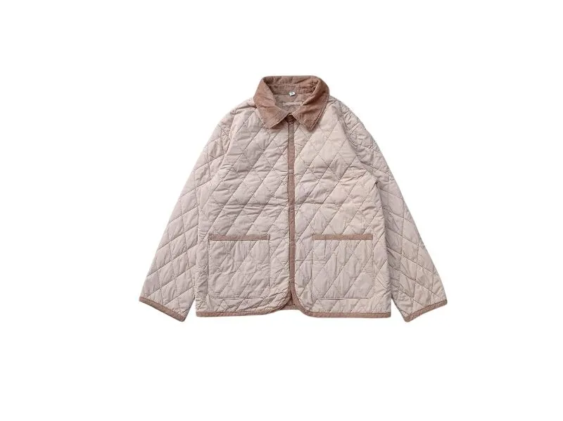 Uniqlo Minimalist Casual Puffer jacket Wanita tan photo 1