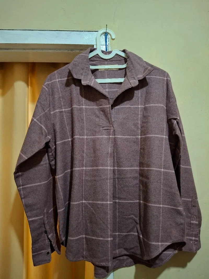 Casual Shirt Wanita pink photo 1