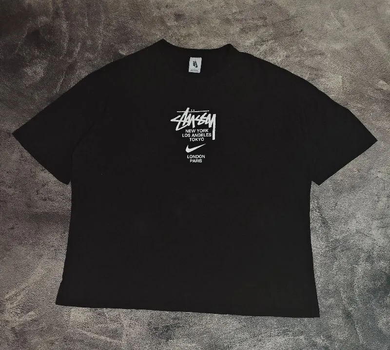 Stussy Streetwear T-shirt Pria black photo 1