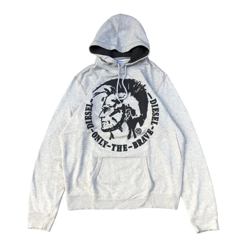 Diesel Luxury Hoody Pria gray photo 1