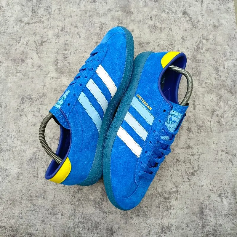 Adidas Casual Sneakers Pria blue photo 1