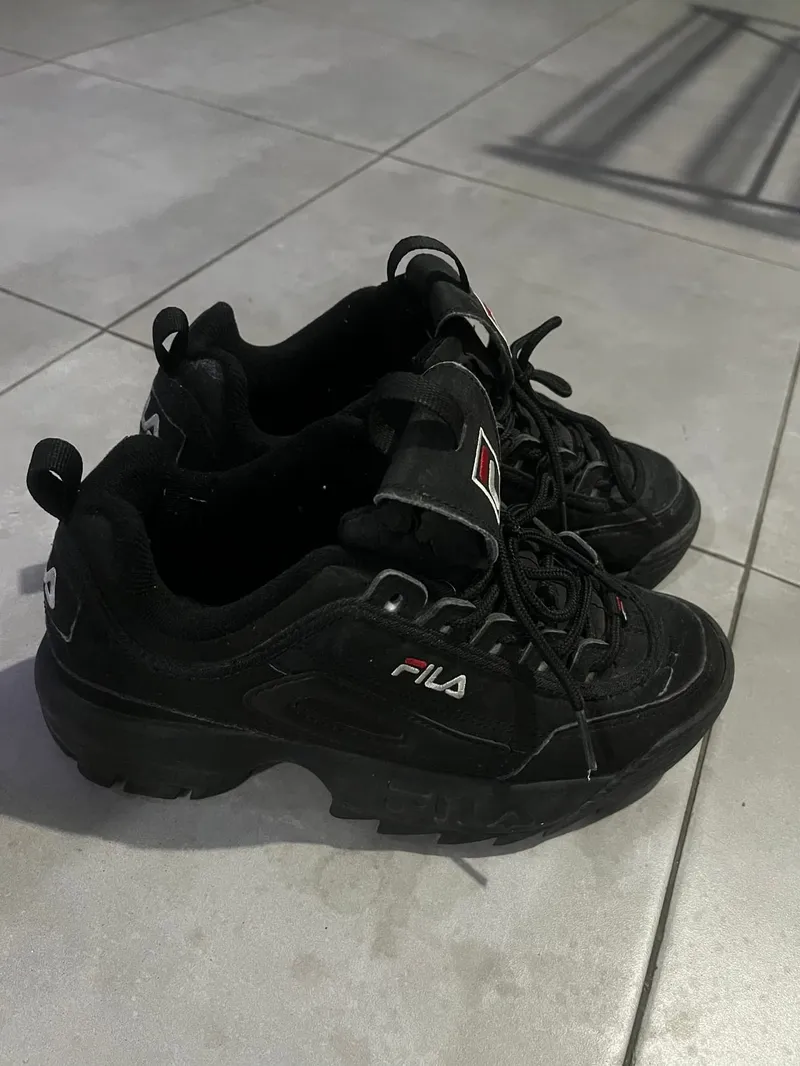 Sports Shoes Fila Disruptor Black FILA DISRUPTOR WEDGE Sneaker