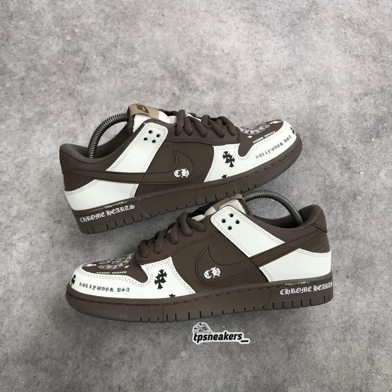 Nike Casual Sneakers Pria white brown photo 1