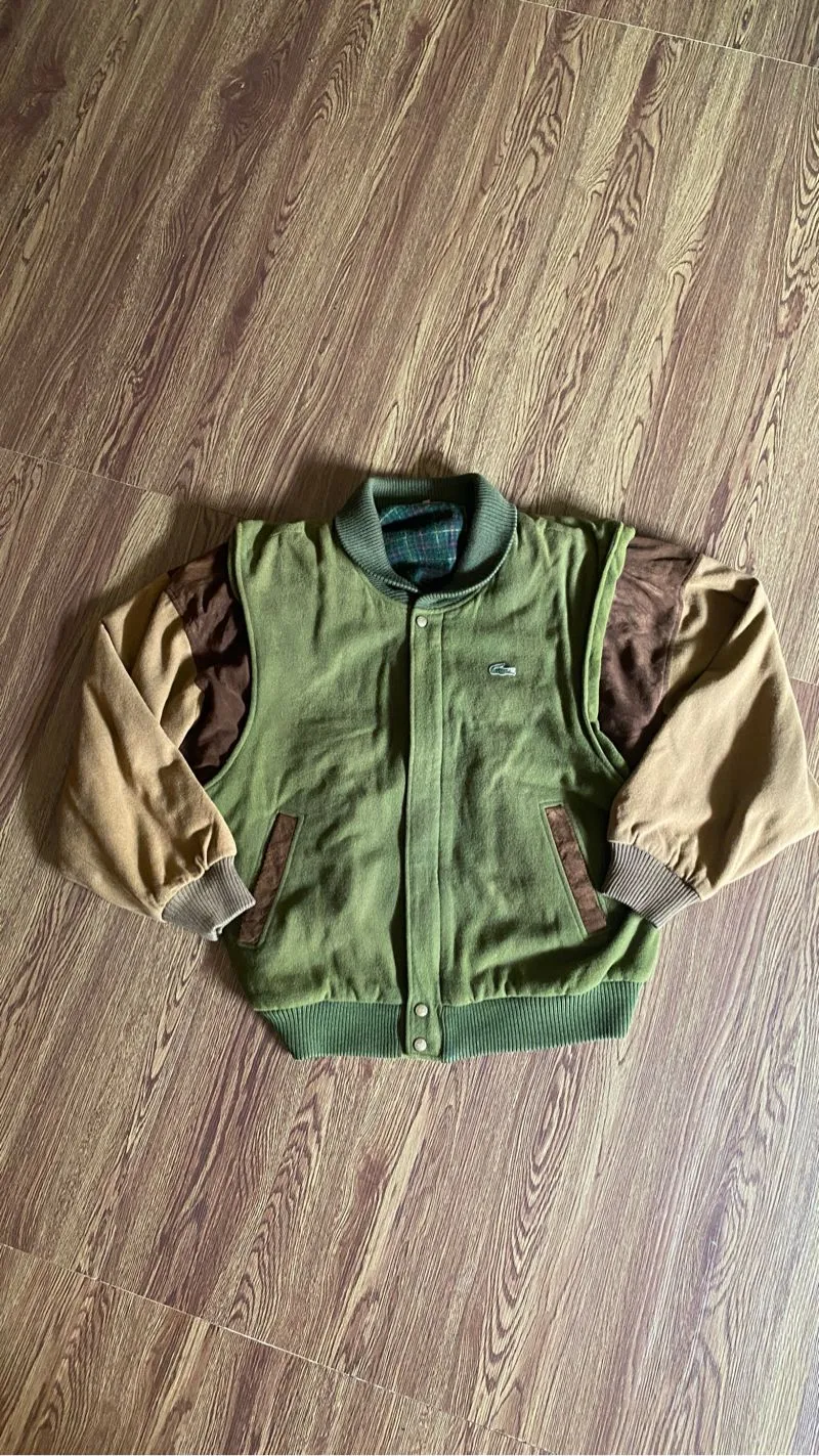 Lacoste Casual Bomber jacket Pria brown photo 1