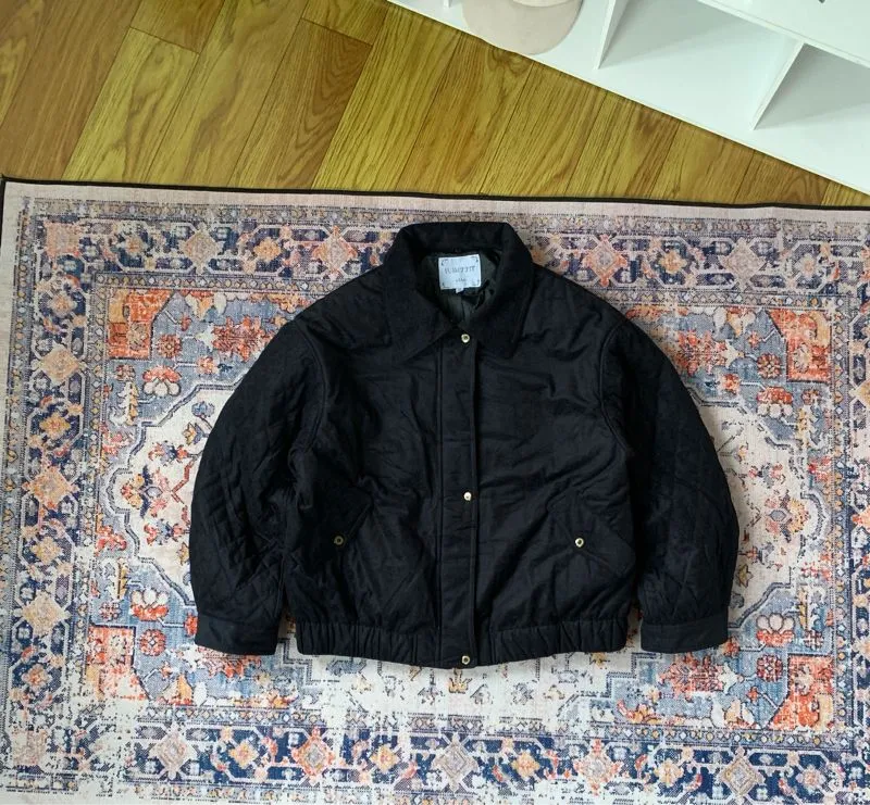 Casual Harrington jacket Pria black photo 1