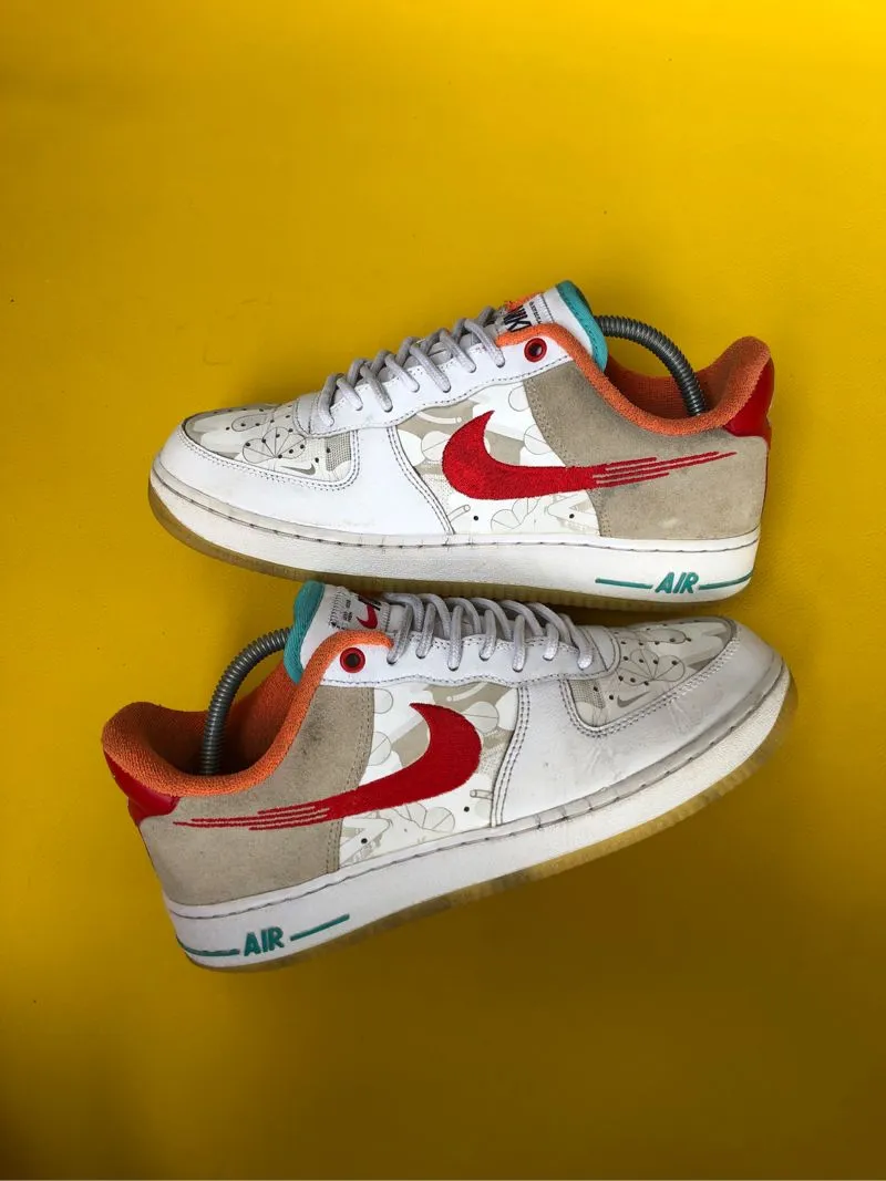 Nike Indie Casual Sneakers Pria white red photo 1