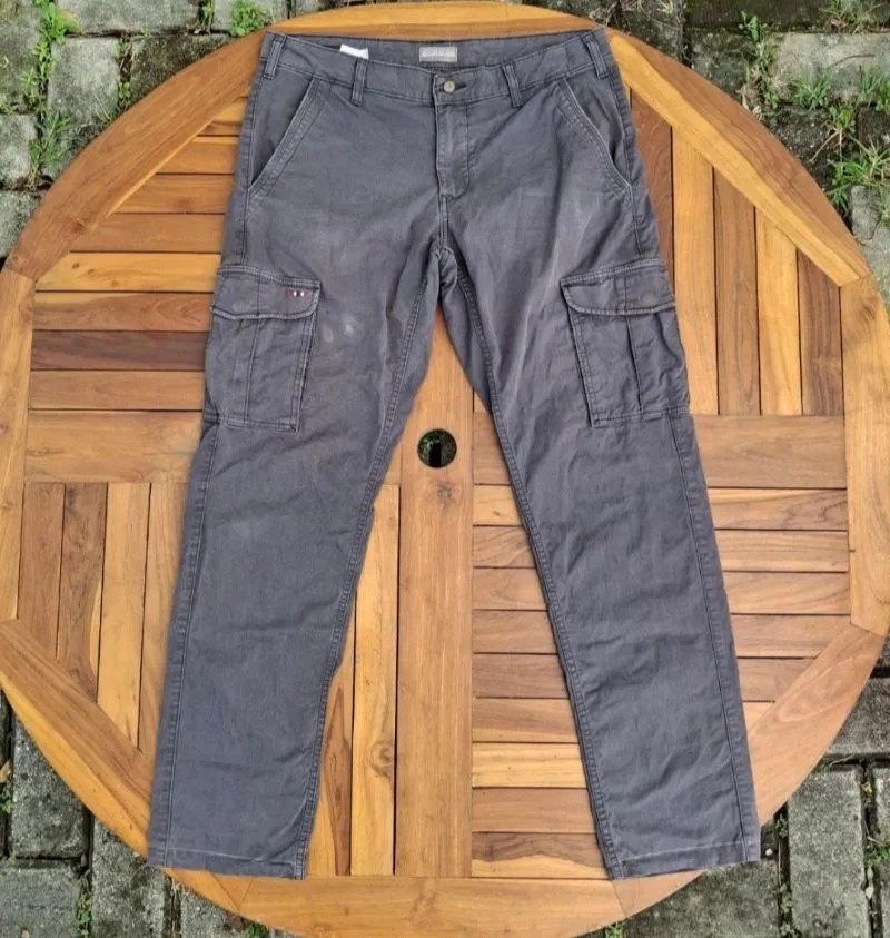 Napapijri Streetwear Pria gray photo 1