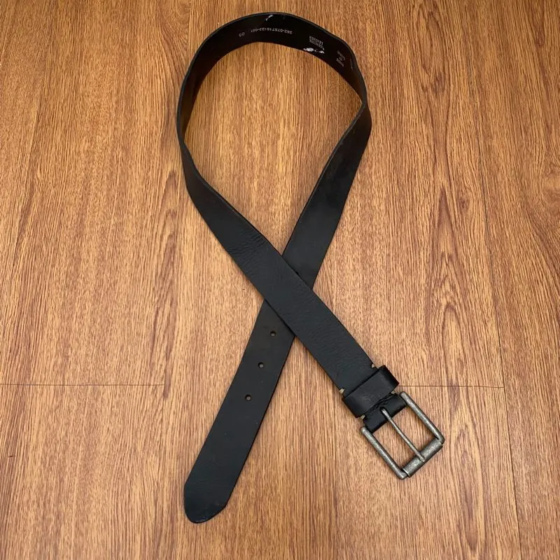 Japanese brand Minimalist Casual Belt Pria black photo 1