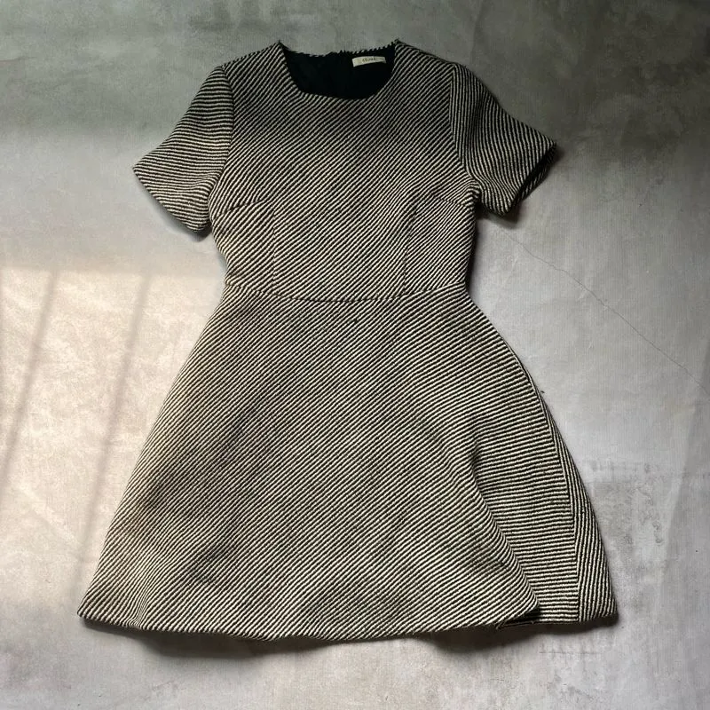 CELINE Casual Midi dress Wanita white black photo 1