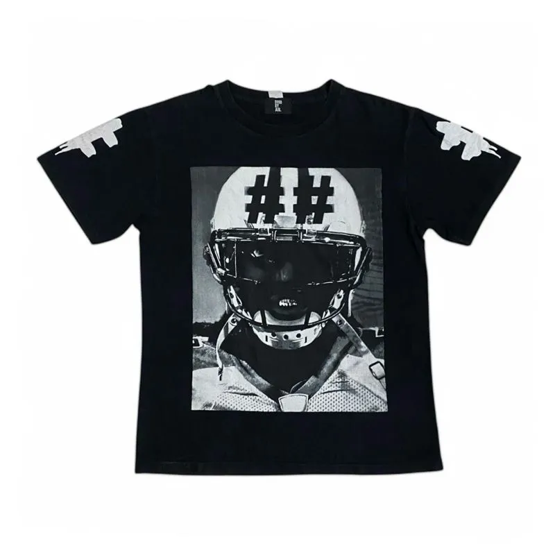 Streetwear Y2K T-shirt Pria black photo 1