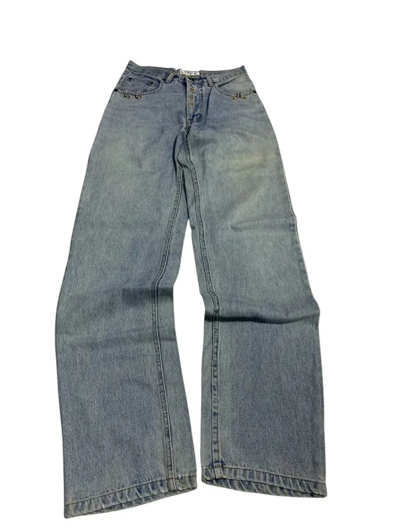 Yohji Yamamoto Luxury Casual Jeans Pria blue photo 1