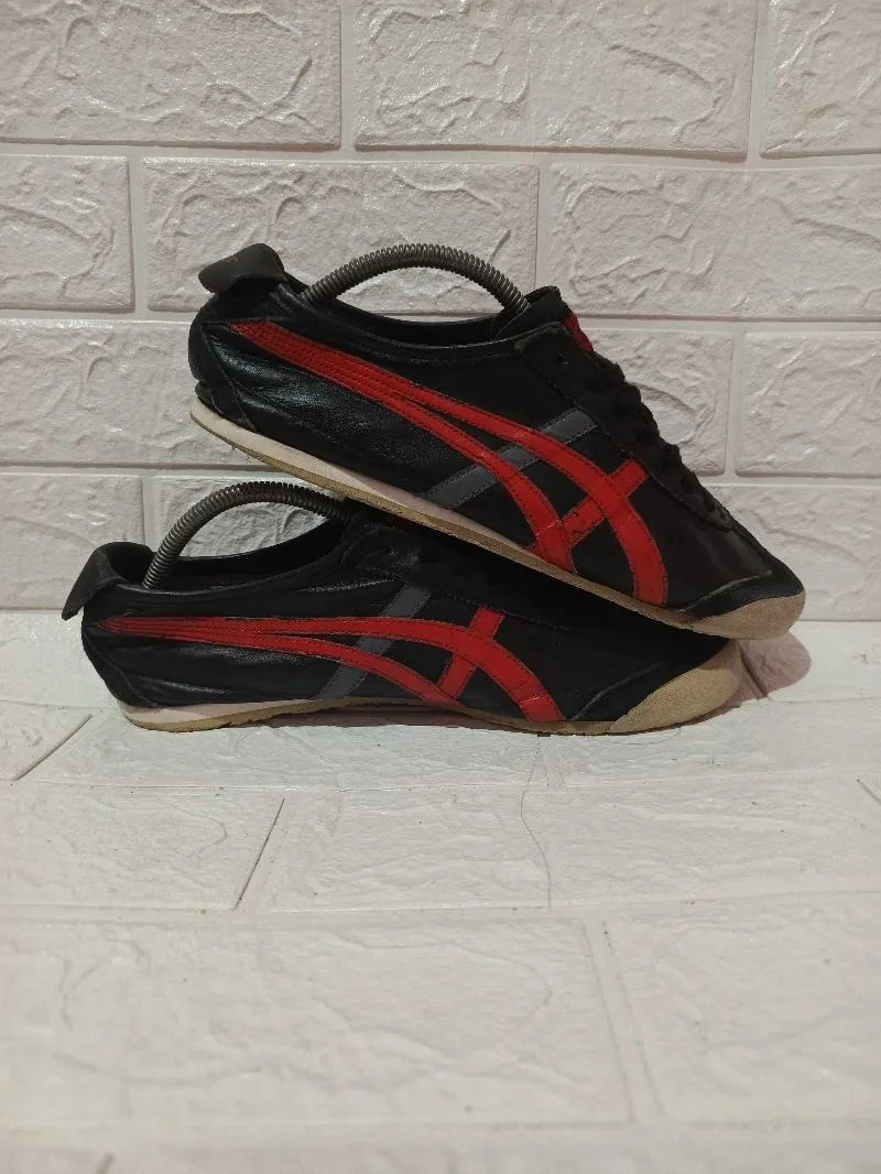 Onitsuka Tiger Mexico 66 Dark grey red photo 1