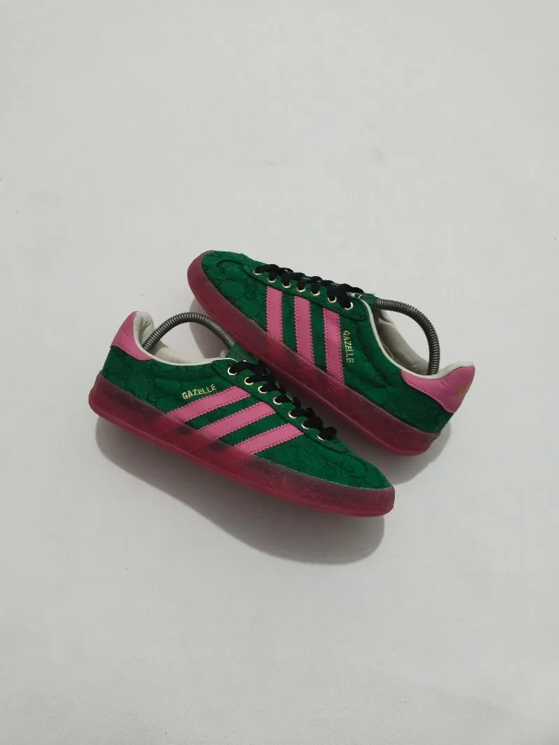 Adidas Casual Sneakers Pria green pink photo 1