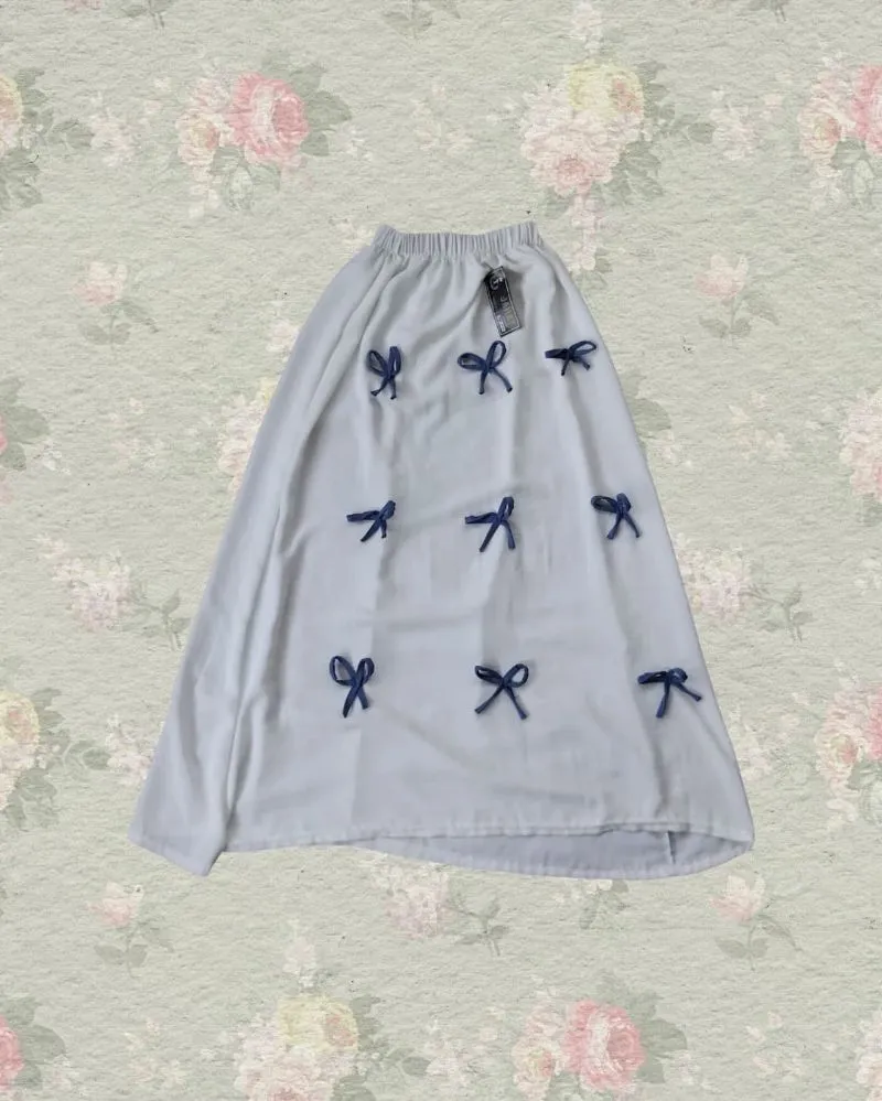 Coquette Skirt Wanita white photo 1