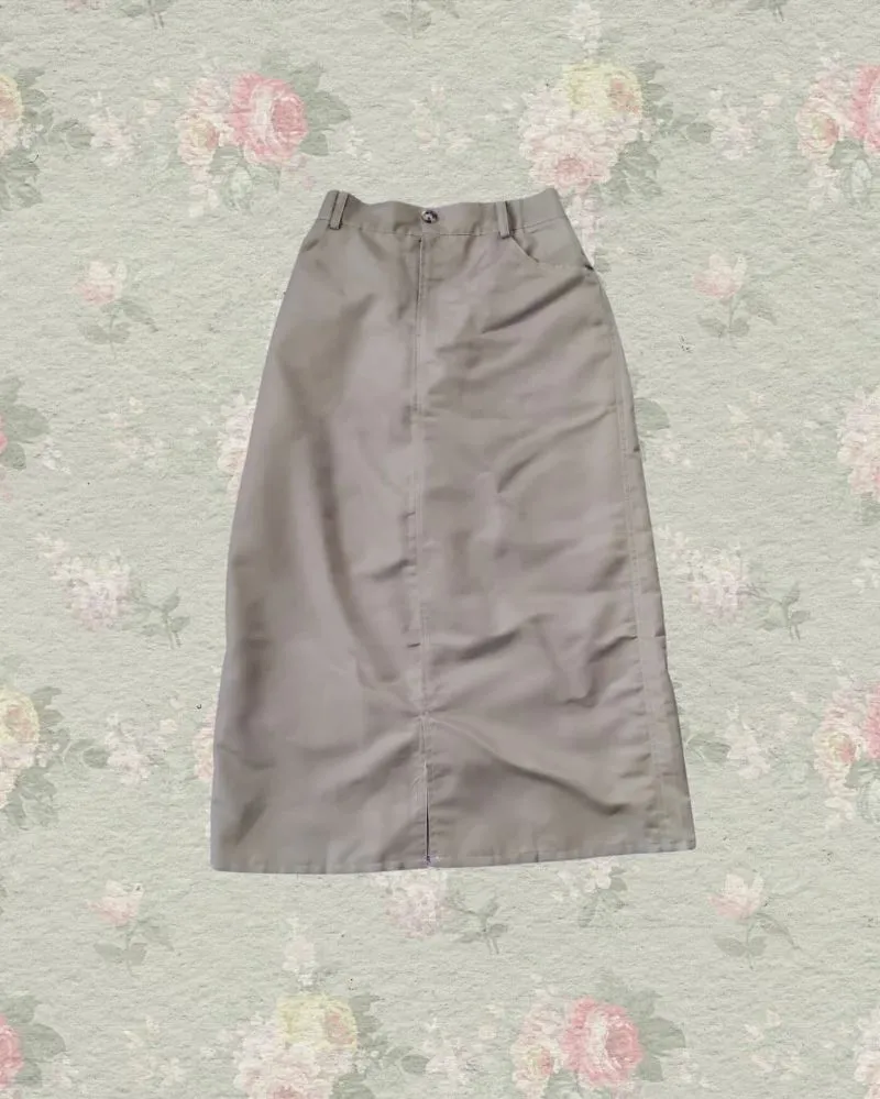 Casual Skirt Wanita tan photo 1