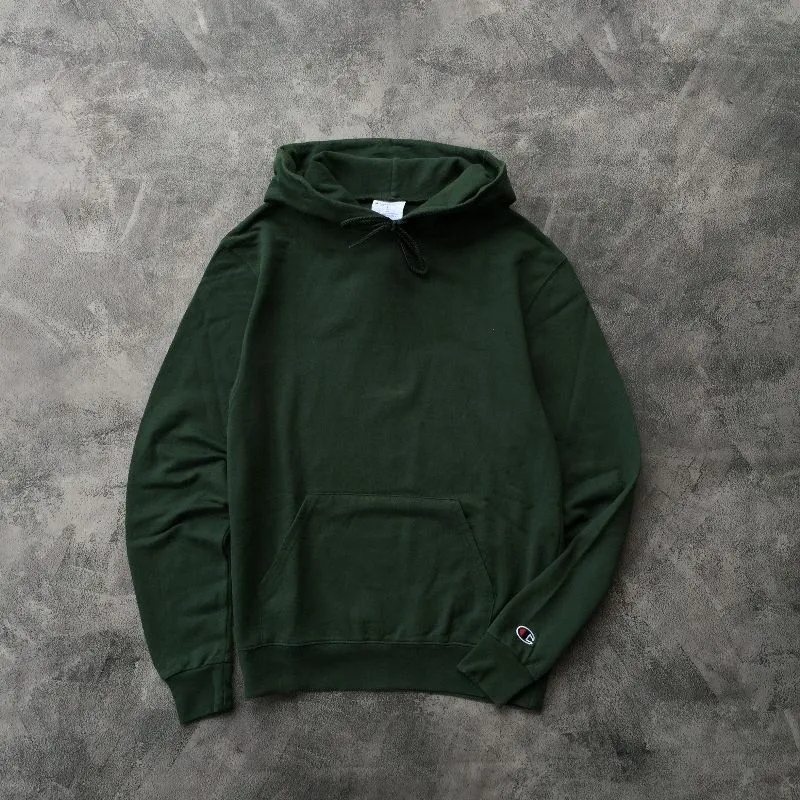 Champion Minimalist Casual Hoody Pria green photo 1