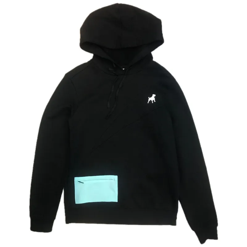 Sportswear Casual Hoody Pria black photo 1